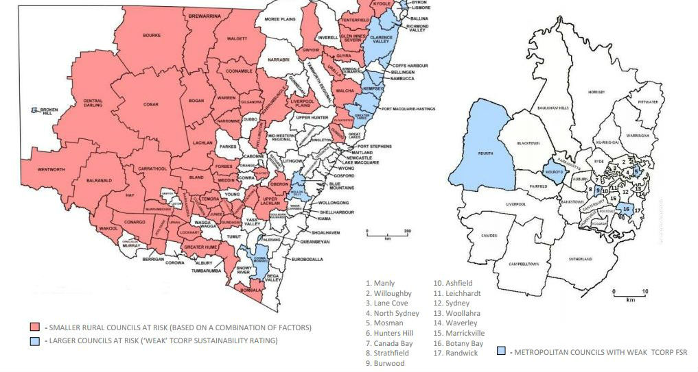 Nsw Shire Council Map Poll: Council Amalgamations In The Spotlight | Daily Liberal | Dubbo, Nsw